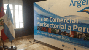 Lee más sobre el artículo MISIÓN COMERCIAL PLURISECTORIAL A PERÚ – MINISTERIO DE RELACIONES EXTERIORES Y CULTO – PRESIDENCIA DE LA NACIÓN – AGOSTO 2014